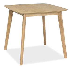 Jedálenský stôl Maurine (dub + dub) (pre 4 osoby)
