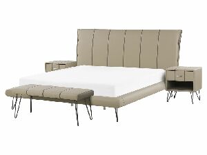 Spálňa BETTEA (s posteľou 160x200 cm) (béžová)