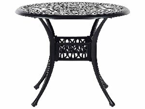 Záhradný stôl Aneco (čierna)