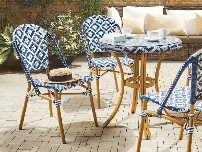 Záhradný stôl Refugio (námornícka modrá)