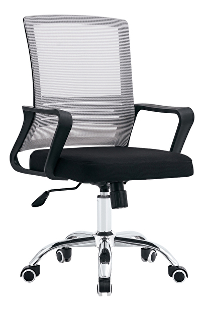 Kancelárska stolička April (sivohnedá + čierna)