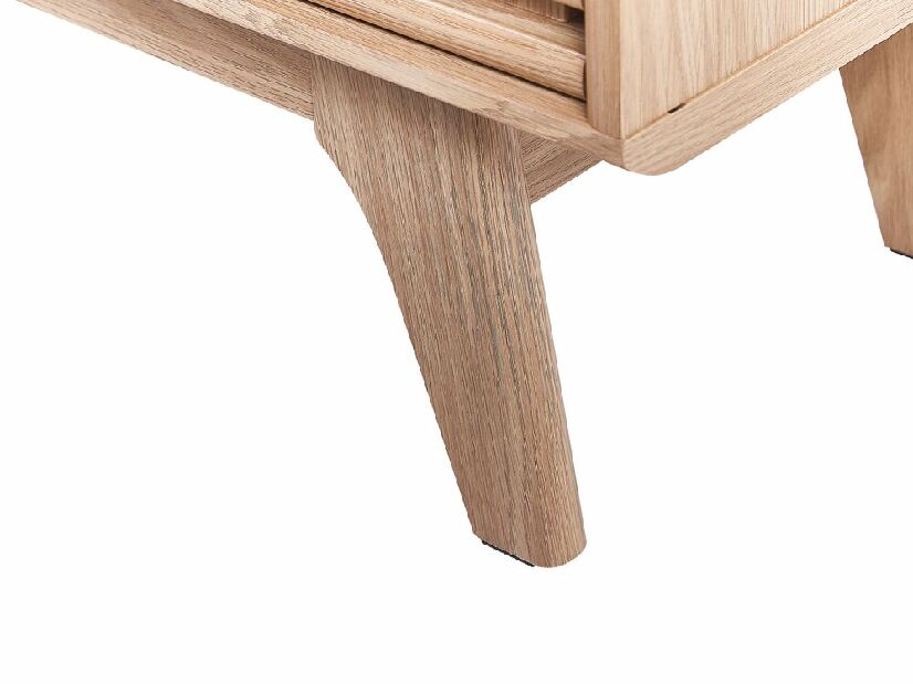 TV stolík/skrinka Christy (svetlé drevo)