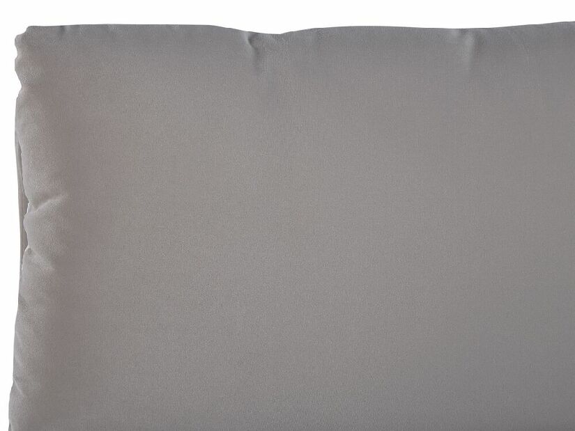Manželská posteľ 160 cm Batil (sivá) (s roštom) (s úl. priestorom)