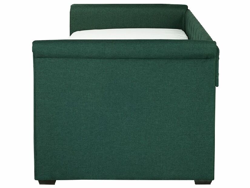 Rozkladacia posteľ 80 cm LISABON (s roštom) (zelená)