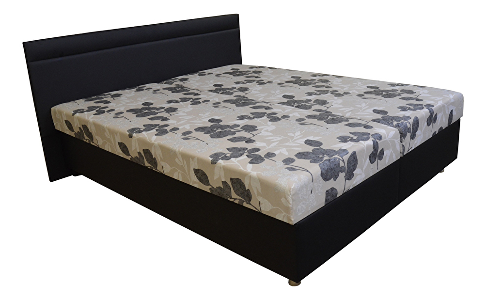 Manželská posteľ 160 cm Denima (s pružinovým matracom)