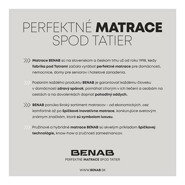 Penový matrac Benab Taranis Optimal 200x80 cm (T5)