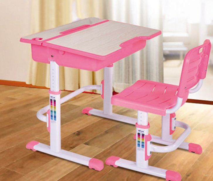 Detský stolík so stoličkou Astro 2 (rúžový)