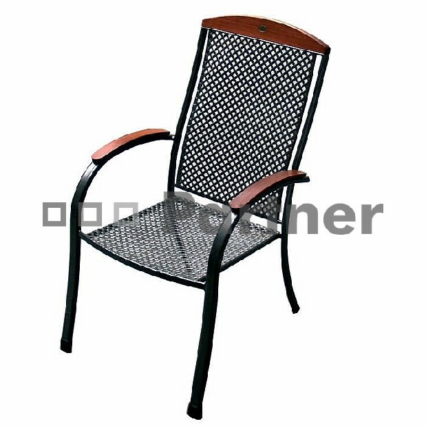 Záhradná stolička Monaco (kov)
