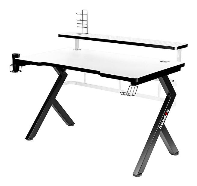 PC stolík Hyperion 5.0 (čierna + biela)