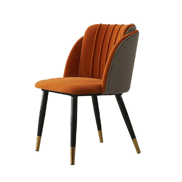 Jedálenská stolička Rodon (terakota + sivá)