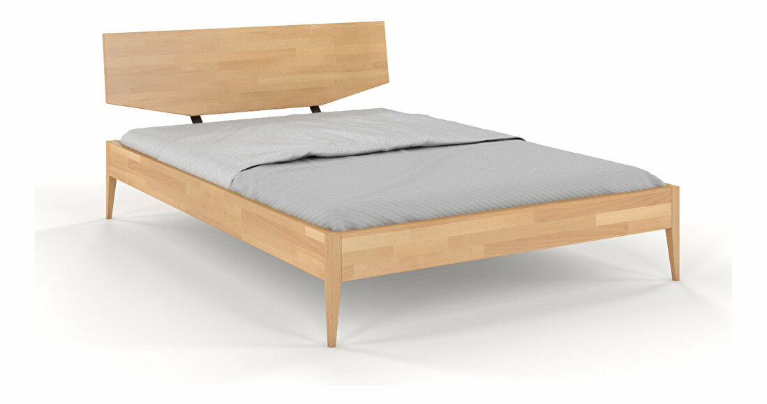 Manželská posteľ 180 cm Scandinavian (bez roštu a matraca) (buk)