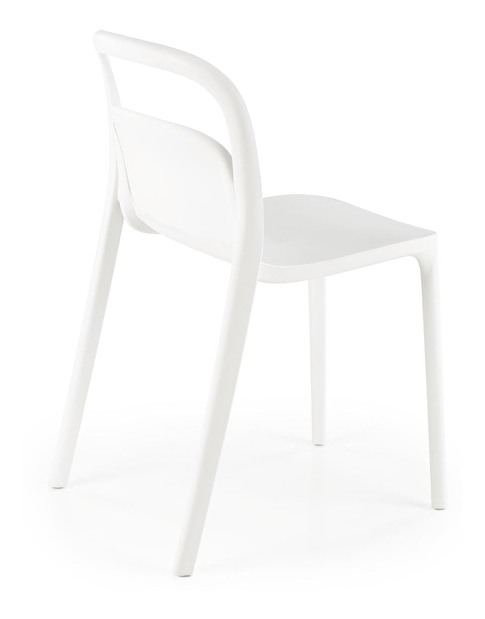 Jedálenská stolička Klara (biela)
