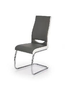 Jedálenská stolička Hamilton (sivá + biela)