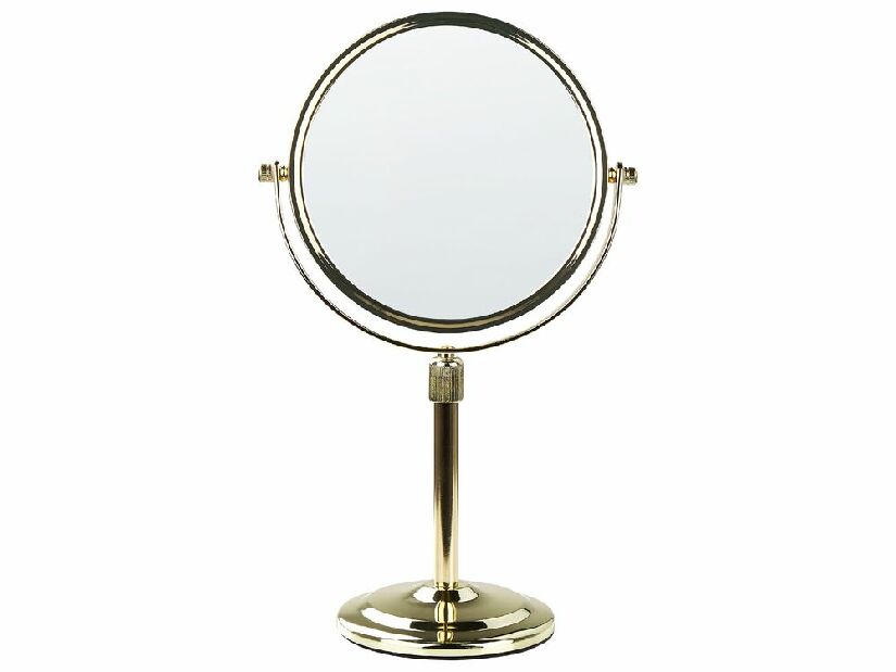 Kozmetické zrkadlo Aurore (zlatá)