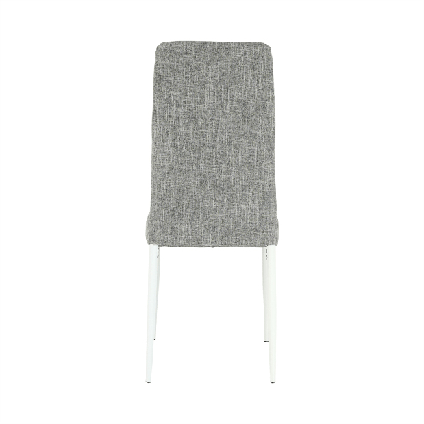Jedálenská stolička Collort nova (svetlosivá + biela)