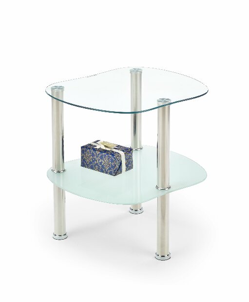 Konferenčný stolík Arya (mliečne sklo)