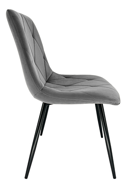 Jedálenská stolička Saskia (sivá)