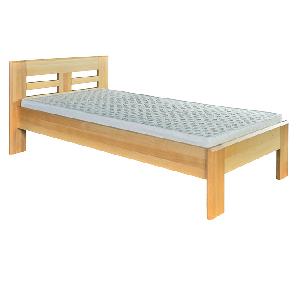 Jednolôžková posteľ 90 cm LK 160 (buk) (masív)