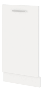 Dvierka na vstavanú umývačku Edris ZM 713 x 446 (biela)