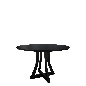 Okrúhly stôl FI 100 Destes (Čierna)