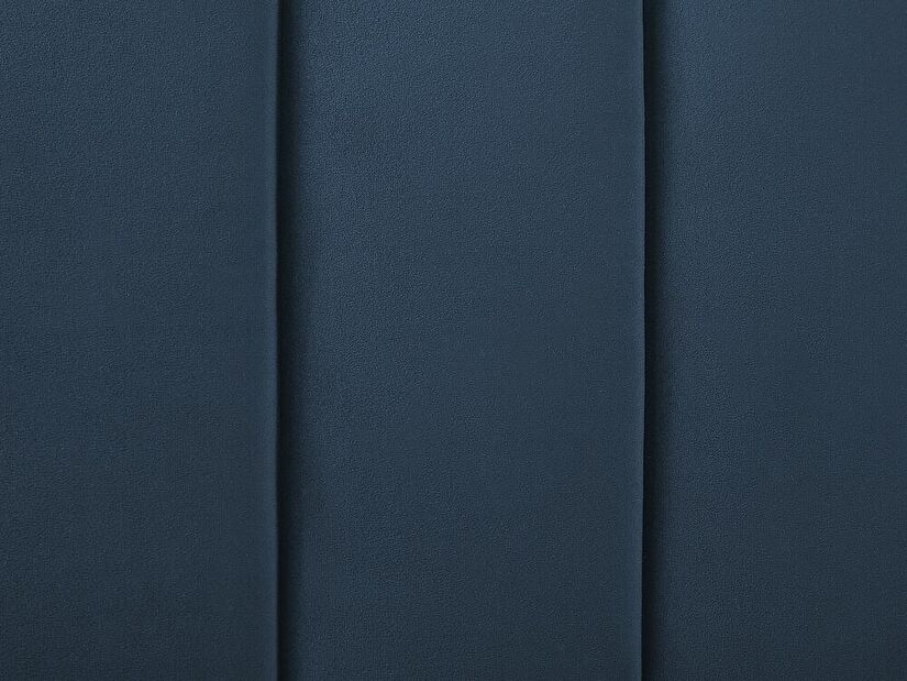 Manželská posteľ 140 cm Marvik (modrá)