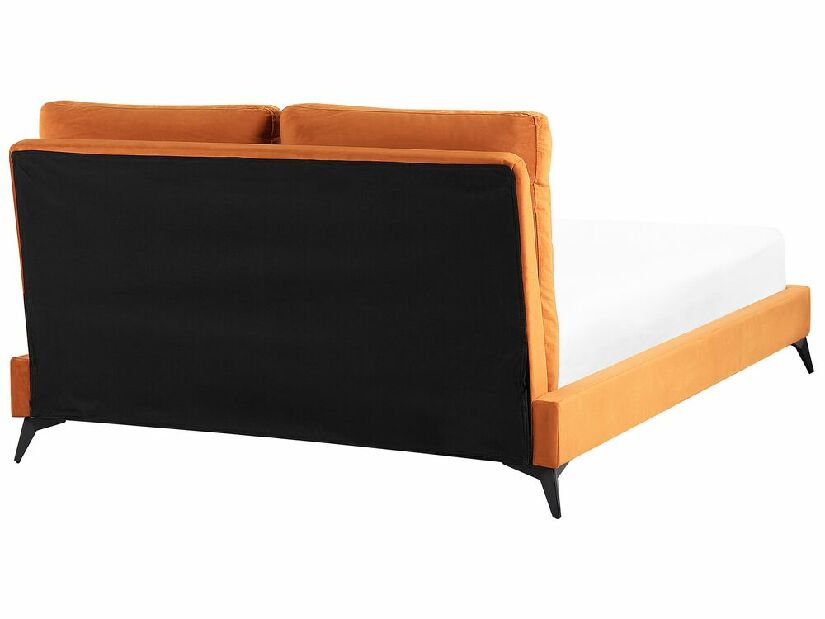 Manželská posteľ 140 cm Mellody (oranžová)