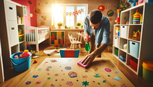 Ako efektívne čistiť nábytok v detskej izbe