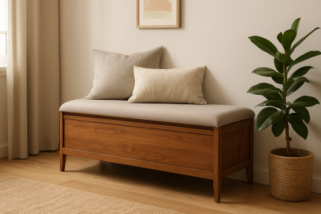 Ako vybrať odkladacie lavice: Skryté možnosti úložného priestoru