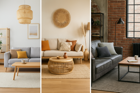 Scandi, boho alebo industrial? Ako vybrať nábytkový štýl, ktorý vydrží roky