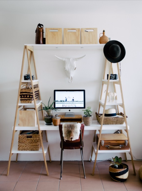 Originální pracovní kout