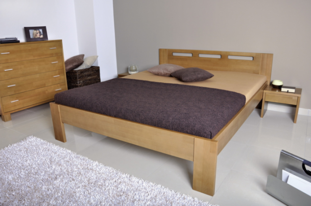 Manželská posteľ 180 cm - Styler - Salma (masív)