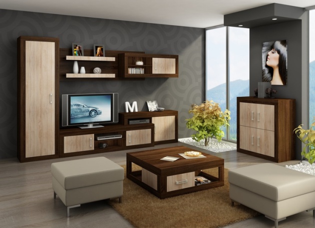 Hezký obývací pokoj