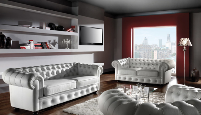 Kožená sedací souprava