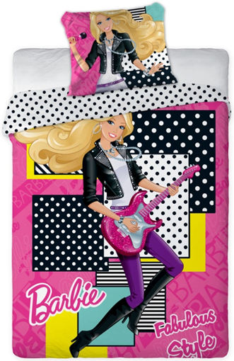 Detské obliečky 200x160 cm - Barbie - 012