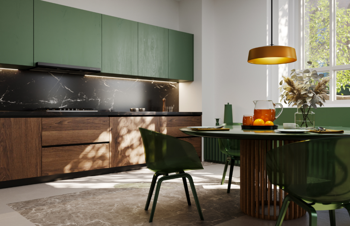 Kuchynské linky s dôrazom na udržateľnosť: Ekologické materiály a energetická účinnosť