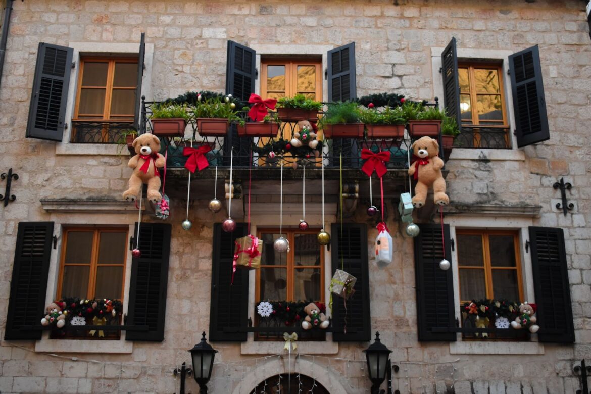 Vianočná výzdoba pre váš balkón a terasu
