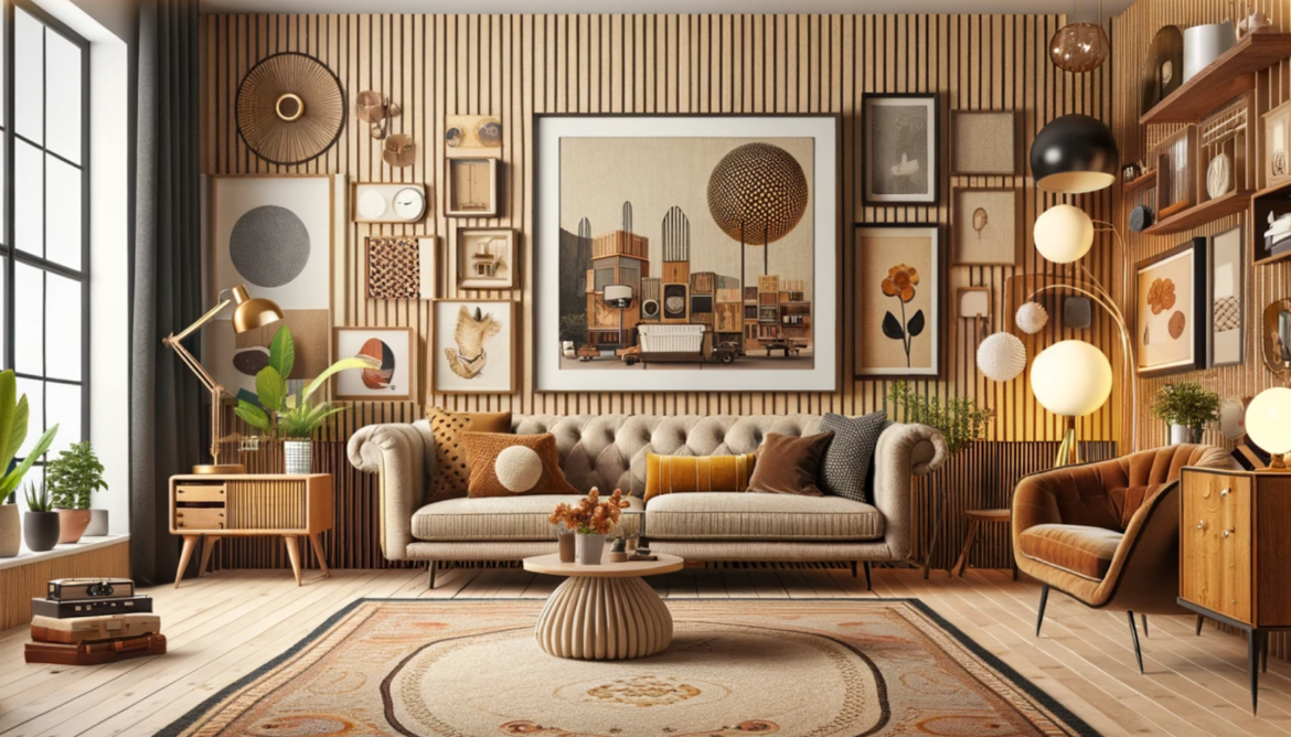 Retro a moderný štýl spolu: trendy v nábytku na rok 2024