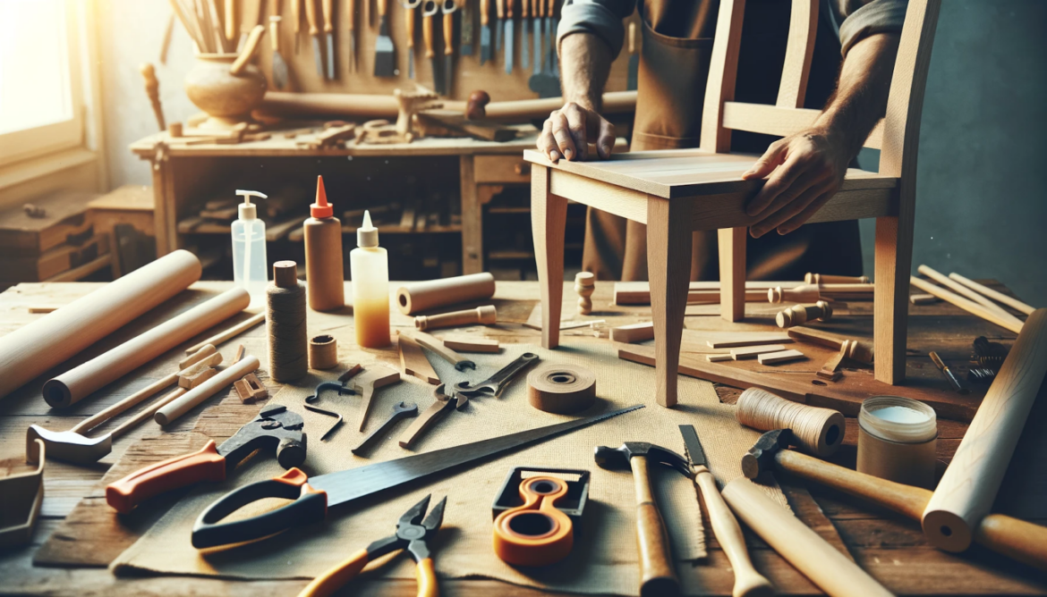 Oprava poškodených nôh stolov a stoličiek