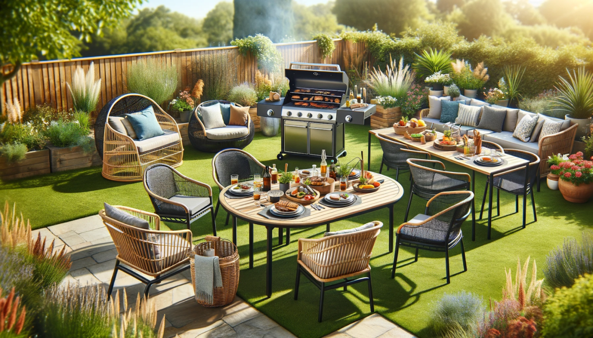 Ideálna voľba nábytku pre letné grilovanie