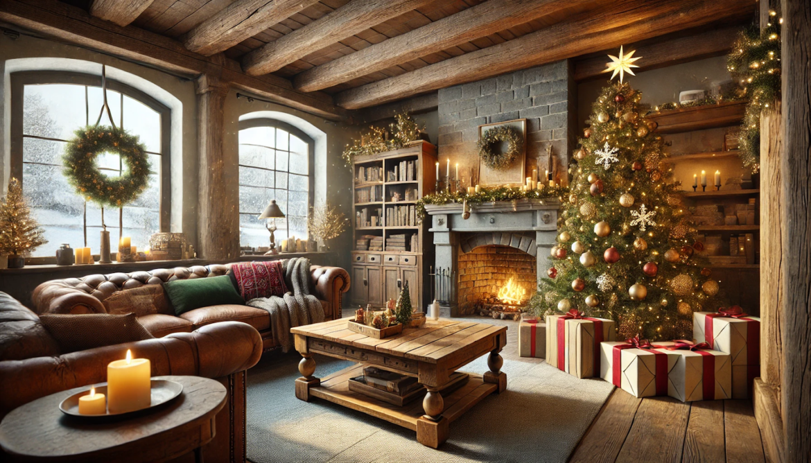 Vianoce v rustikálnom štýle: Ako zladiť nábytok, doplnky a dekorácie