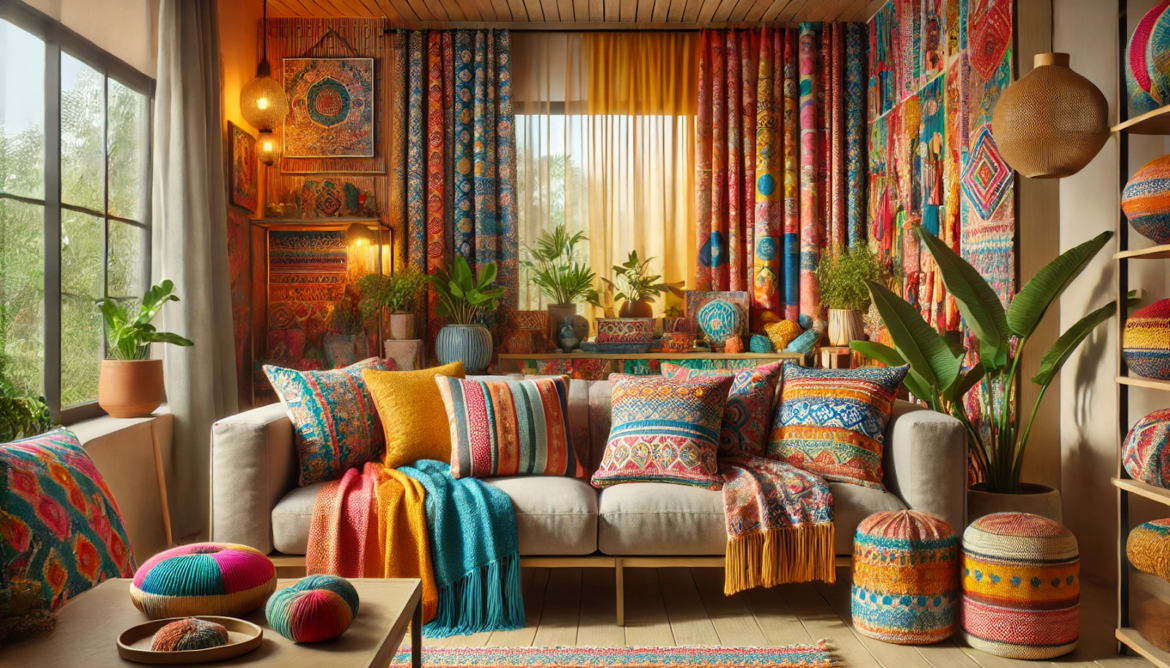 Textílie v interiéri: Ako vybrať závesy, vankúše a prehozy?