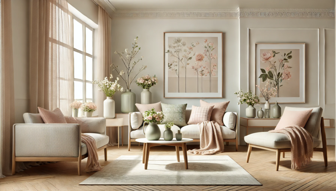 Kvetinové vzory v interiéri: elegancia a sviežosť jari