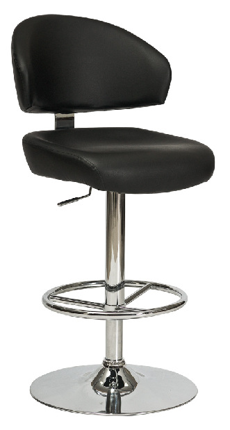 Barová stolička C-327 Krokus čierna