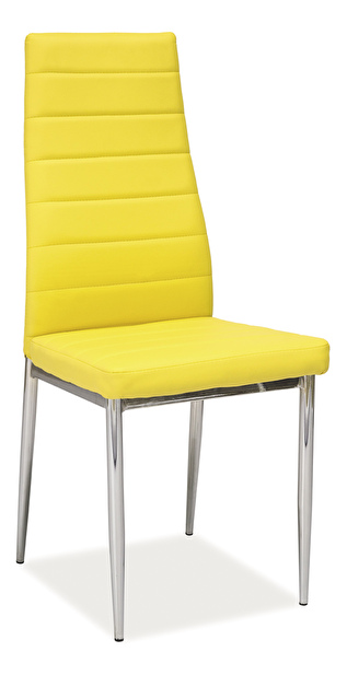 Jedálenská stolička Herbert (ekokoža žltá)