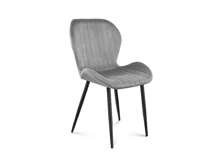 Jedálenská stolička Pamper 2 (sivá)