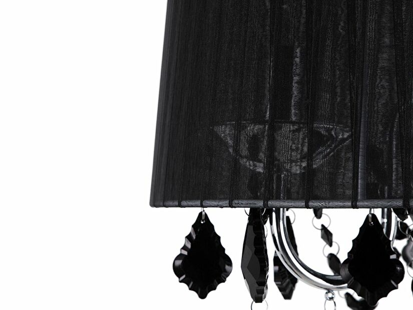 Závesná lampa Evandale (čierna)