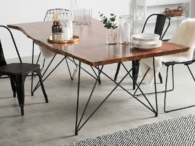 Jedálenský stôl Monto 180 (pre 8 osoby) (svetlé drevo)
