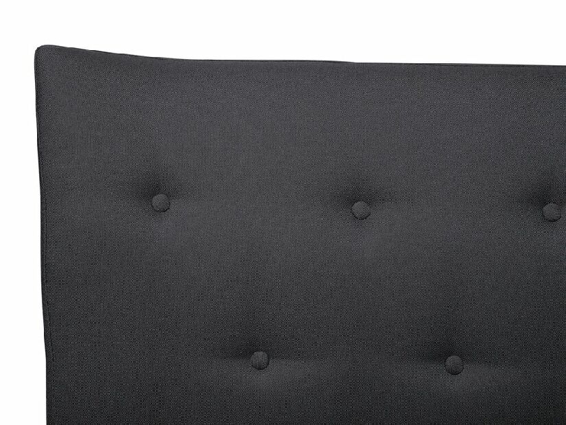 Manželská posteľ Boxspring 180 cm SENNOR (s matracmi a úlož.priestorom) (sivá)