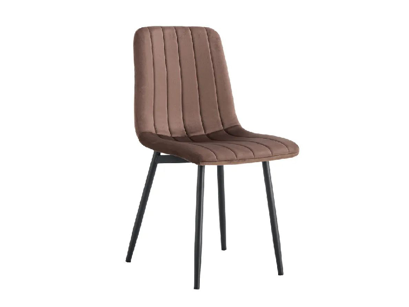 Jedálenská stolička Rameta Typ 1 J06-HLR-49 (hnedá + čierna)