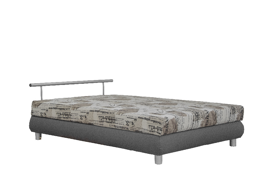 Jednolôžková posteľ 110 cm Blanár Adriana (hnedá) (s roštom a matracom Alena)